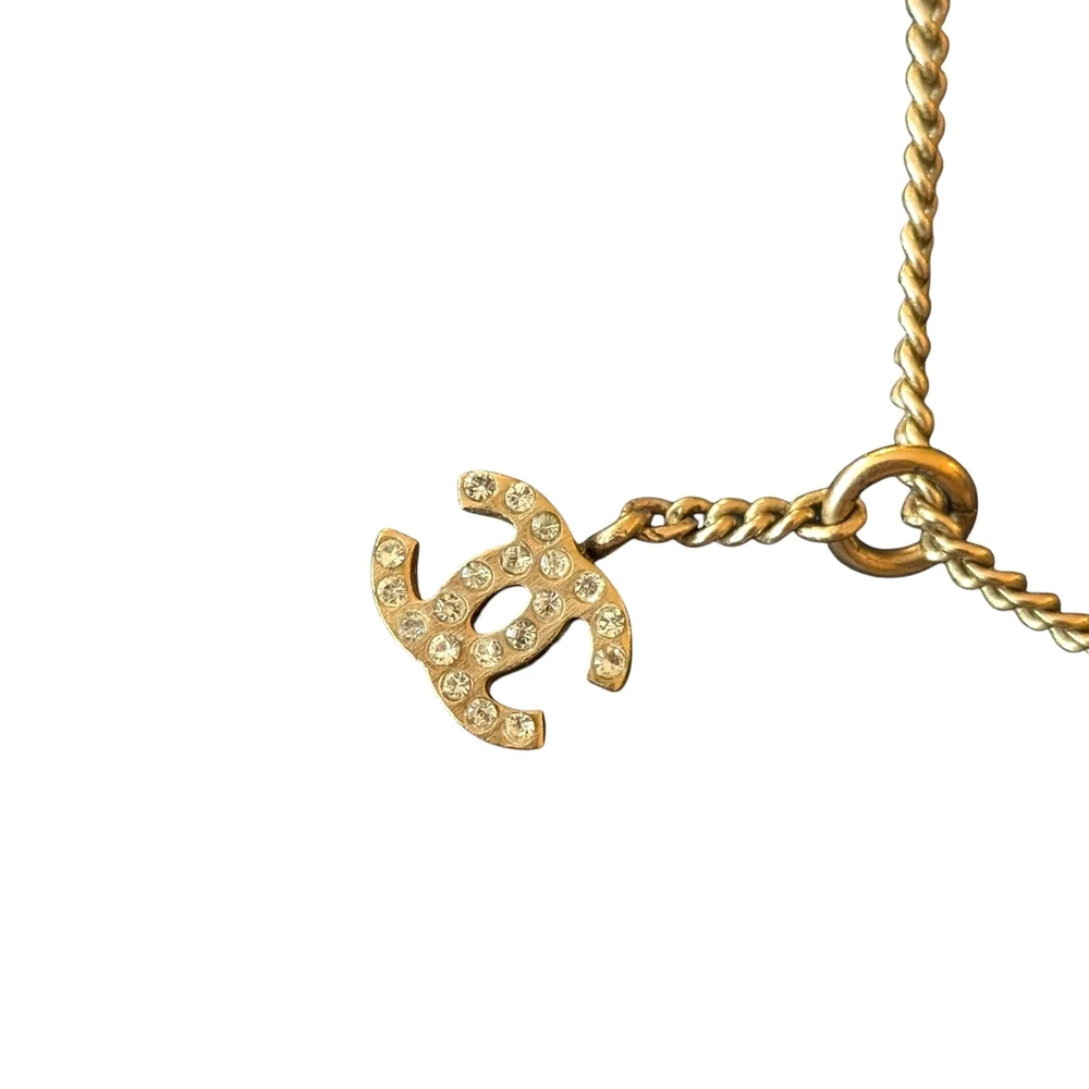 Chanel 05A Vintage Necklace High Heel CC Charm Karl Lagerfeld Archive Authentic